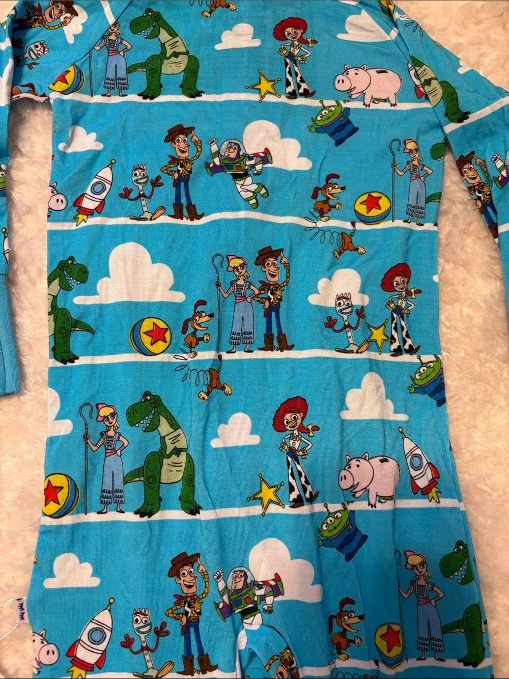 Little Sleepies Disney Toy Story zippy New With Tags 12-18M